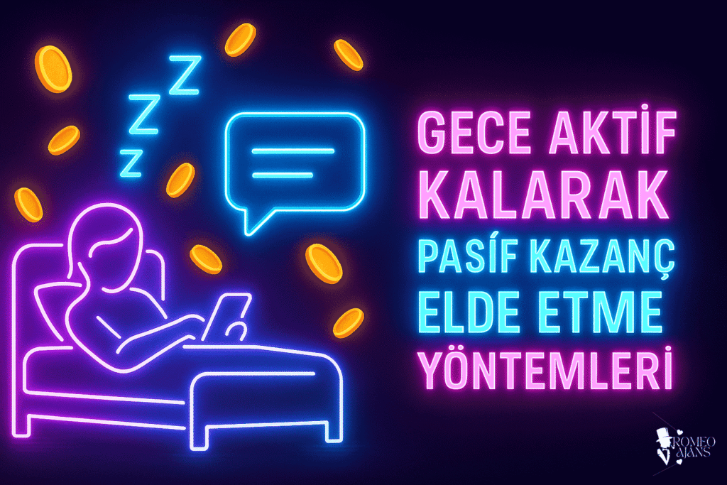 gece aktif kalarak pasif kazanç elde etme yöntemleri