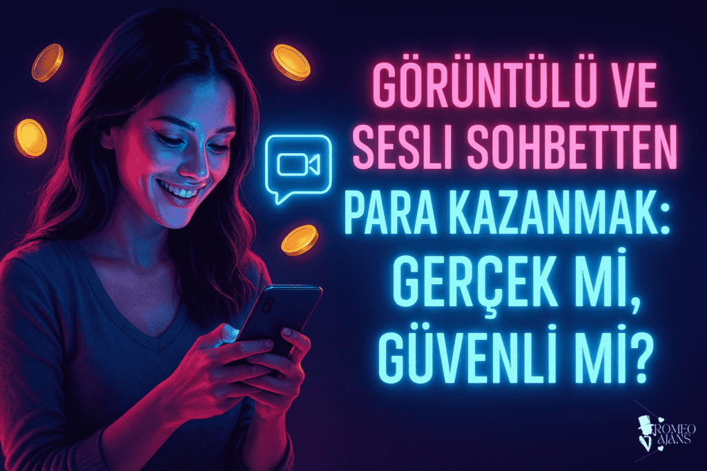 Görüntülü ve Sesli Sohbetten Para Kazanmak

