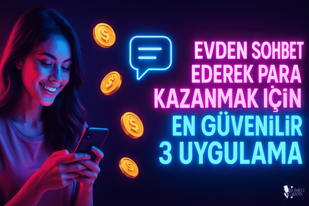 Evden Sohbet Ederek Para Kazanmak İçin En Güvenilir 3 Uygulama