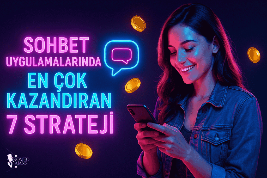 sohbet uygulamalarında en çok kazandıran 7 strateji